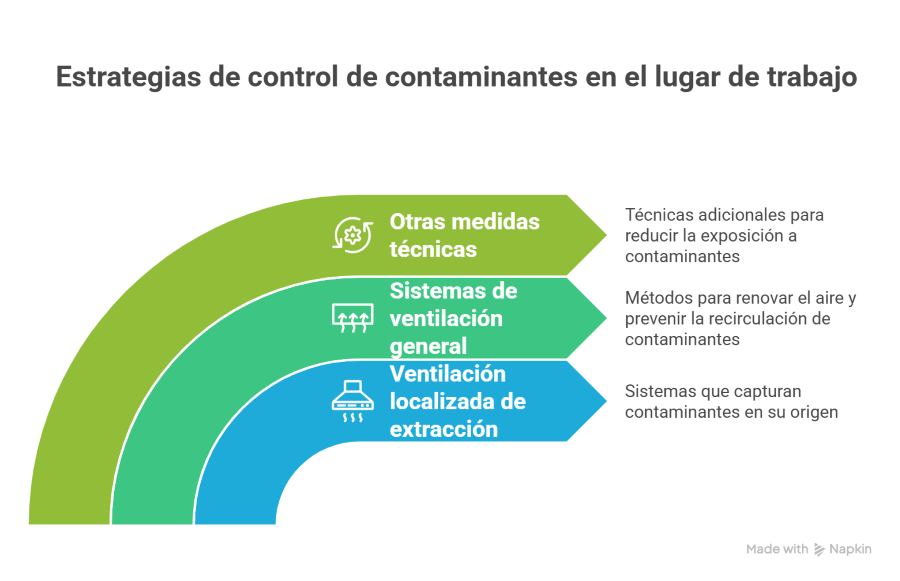 Sistemas de ventilación localizada y c