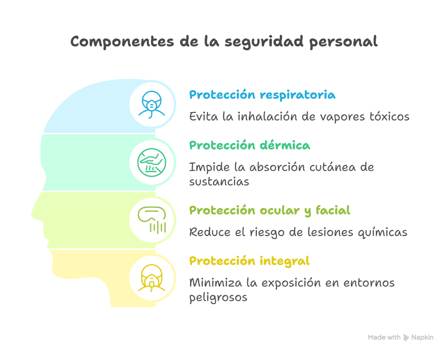 componentes seguridad personal