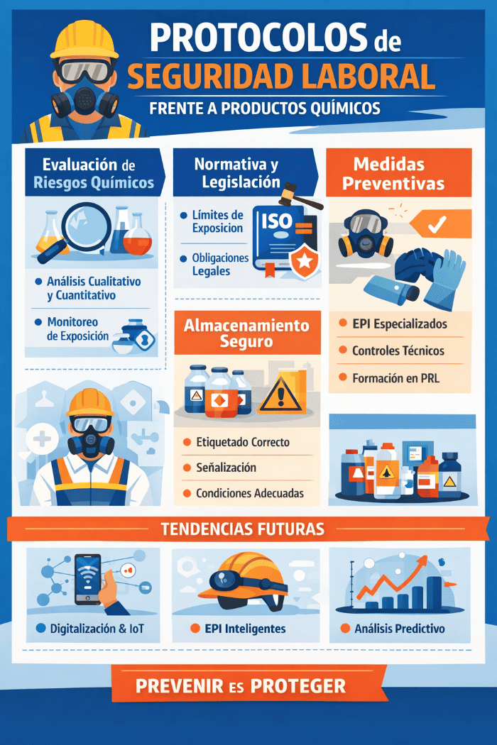 protolos seguridad agentes quimicos